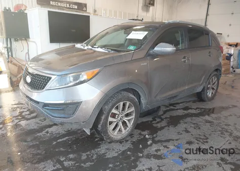 2014 Kia Sportage Lx z USA, uszkodzony, nr VIN KNDPBCAC8E7564772